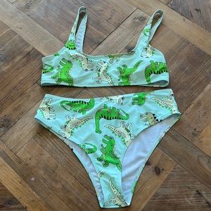SHEIN Dinosaur 2 Piece Bikini